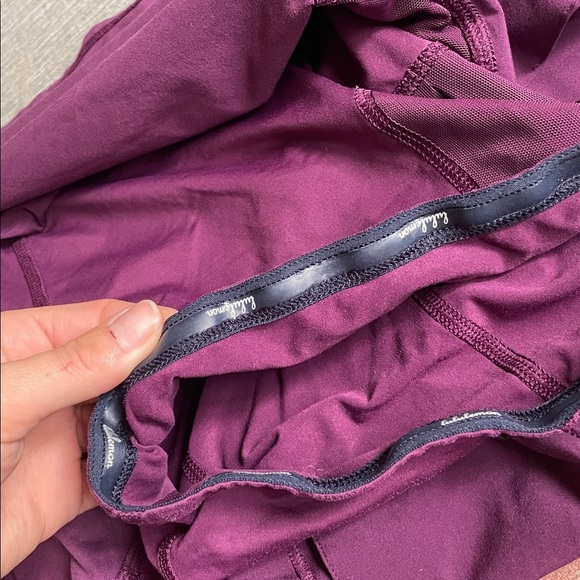 Lululemon Run Pacer Setter Skirt Skort with Ruffle Detail - Picture 8 of 12